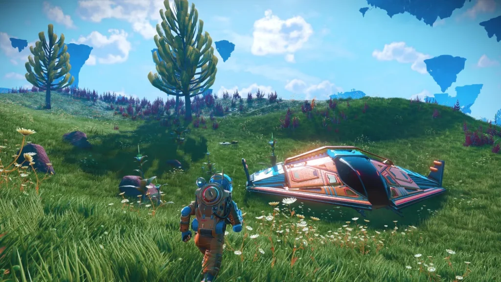 No Man’s Sky oyun görseli